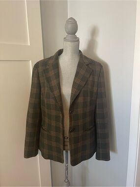 Vintage Talbots Wool Blazer Size 12 – Italian Fabric, Made in USA